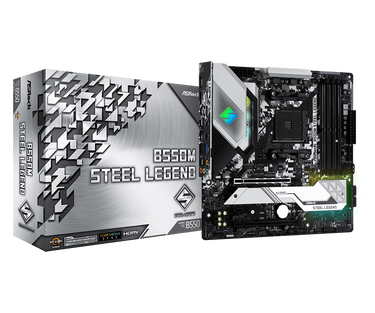 LXINDIA Motherboards ASRock B550M Steel Legend