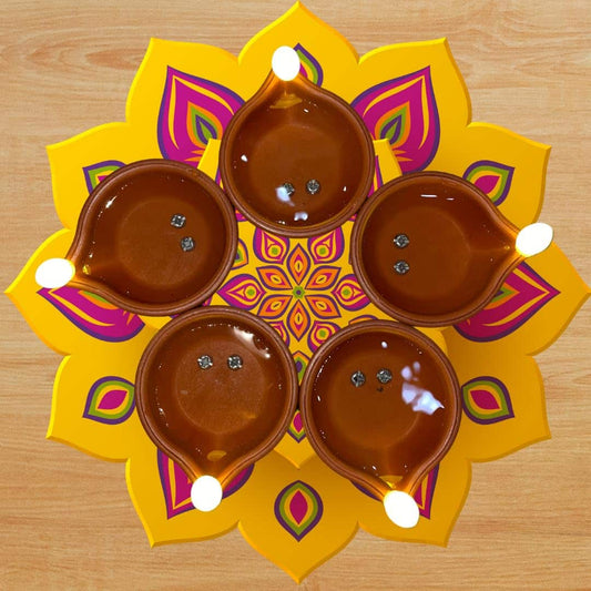 LX INDIA Led Search Light Aster Water Sensor LED Light Diyas / Deepak ( Pack of 12 ) / Flameless & Smokeless Warm Ambient Tea Light Candles