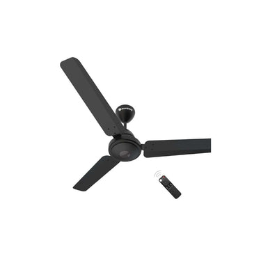 atomberg Efficio 1200mm BLDC Ceiling Fan with Remote Control (Matte Black)