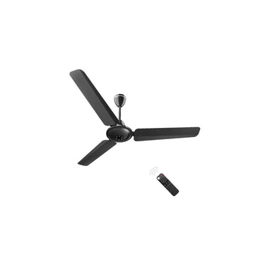 atomberg Efficio Alpha 1200mm BLDC Ceiling Fan with Remote Control (Gloss Black)