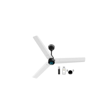 atomberg Renesa Smart 1200mm BLDC Ceiling Fan with IoT &amp; Remote (White &amp; Black)