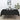 LXINDIA Table Cloth ATOOTFUSION Soft Cloth 4 Seater Rectangular Tablecloths (Black) (Pack of 1)