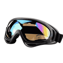 LXINDIA Goggles ATORAY Motorcycle Eyewear Helmet Goggles (Rainbow)