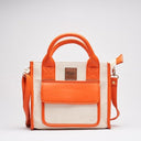 LX INDIA Bag Orange ATTAACHE ACCESSORIES Piccolo Long Sling Top Handle Bag