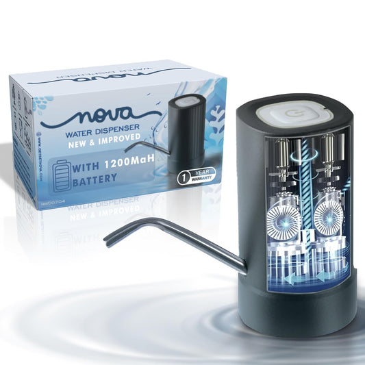 LX INDIA Water Dispensers Automatic Electric Water Dispenser Pump for 20 Litre Bottle Portable Water Pump Dispenser  1200 mAh C-Type Fast Charging Battery