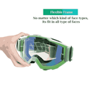 LXINDIA Goggles AUTOPOWERZ Multipurpose Usable Google (Light Green)