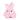 LX INDIA Toys Babique Rabbit Plush Cute Rabbit Soft Toys (Pink, 26 cm)