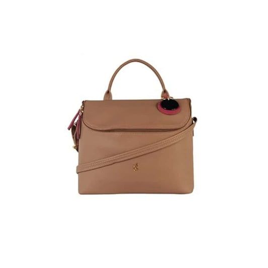 LXINDIA Bag Baggit Women Satchel Handbag Medium Size (Rose)