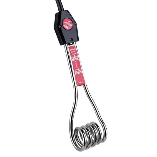 LX INDIA Water heater rods/coils Bajaj 1500-Watt Immersion Heater Rod | Nickel Plated Heating | Portable Heating Solution(silver)