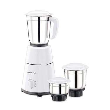 LXINDIA Grinders Bajaj 500 Watt GX-1 Mixer Grinder with 3 Jars- white