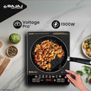 LXINDIA Induction Cooktop Bajaj ICX 190FS Induction Stove (Black)