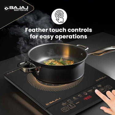 LXINDIA Induction Cooktop Bajaj ICX 190FS Induction Stove (Black)