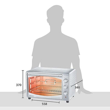 LXINDIA Microwave Ovan Bajaj Majesty 4500 TMCSS 45 Litre Oven Toaster Grill