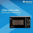 LXINDIA Microwave Ovan Bajaj MTBX 2016 20L Grill Microwave Oven Black