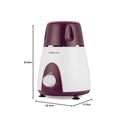 LXINDIA Grinders Bajaj Rex Mixer Grinder 500W(Purple)