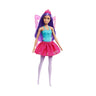 LXINDIA Toys Barbie Dreamtopia Fairy Doll (11.5-in Purple Hair)