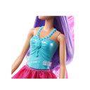 LXINDIA Toys Barbie Dreamtopia Fairy Doll (11.5-in Purple Hair)