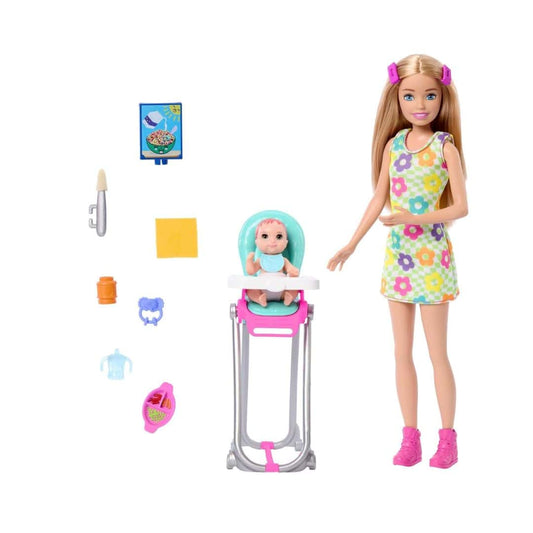 LXINDIA Toys Barbie Skipper Doll and Playset with Accessories