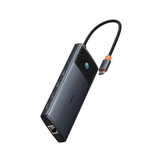 LX INDIA Dock Station Baseus Metal Gleam Series USB-C Hub 10-in-1 Docking Station