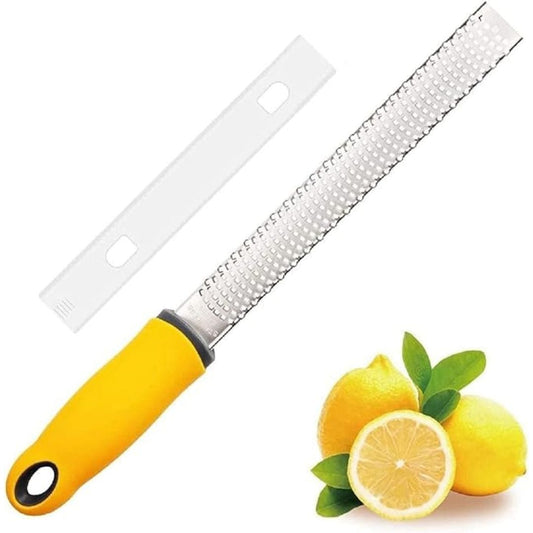 LX INDIA Grater Yellow Baskety Lemon Zester & Cheese Grater