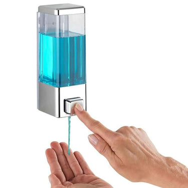 LXINDIA Shampoo Dispenser BATH GURU ABS Plastic Wall Mounted Shampoo Dispenser