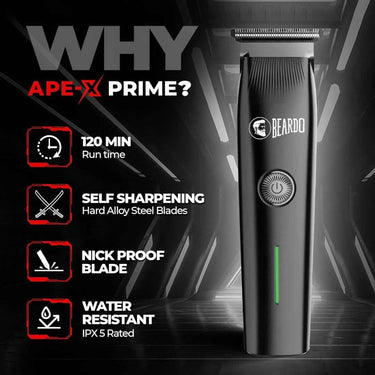 LXINDIA Trimmer Beardo Ape-X Prime 3-in-1 Multipurpose Trimmer for Men