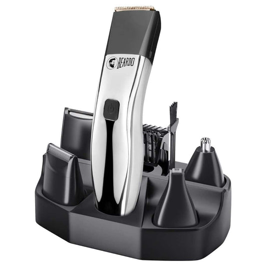 LXINDIA Trimmer Beardo Chrome Beast Multipurpose Trimmer Set For Men