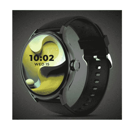 LXINDIA Smart Watch beatXP Flare Pro Smartwatch with 1.39” HD Display and One-tap Bluetooth Calling ( Black)