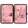 LXINDIA Nail Care Kit Beaute Secrets Luxury Nail Cutter Set 18 Pieces Grooming Kit (Pink)