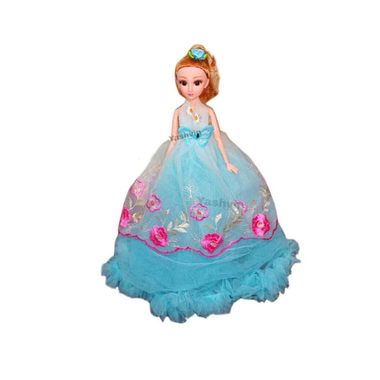 LXINDIA Toys Beautiful Long Dress Gown Doll for Girls Attractive Big Doll