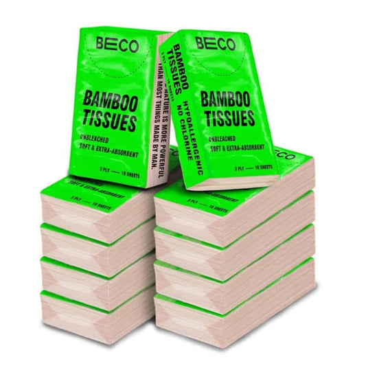 LXINDIA Wipes Beco Bamboo Hanky Tissues (Pack of 2)