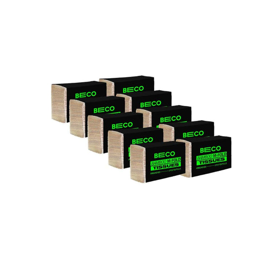 LXINDIA Tissue Beco Bamboo Multi Fold Tissue Papers Pack of 10