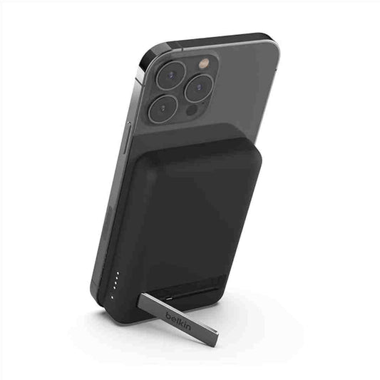 LX INDIA Power Bank Belkin 5000 mAH Magsafe Wireless Power Bank Black