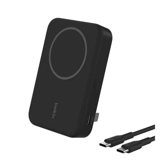 LX INDIA Power Bank Black Belkin Qi2 10000mAH Magsafe Wireless Power Bank