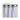 LXINDIA Curtains BFAM Sheer Solid Curtains Blackout Set Of 2  (Silver Grey 8 FT)