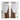 LXINDIA Curtains BFAM Sheer Solid Curtains Blackout Set Of 2 (Taupe Brown 8 FT)