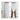 LXINDIA Curtains BFAM Sheer Solid Curtains Blackout Set Of 2 (Taupe Brown 8 FT)