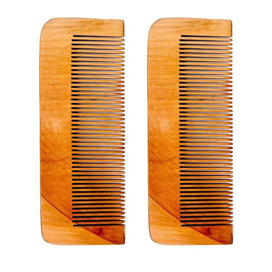 LX INDIA Combs Bhairavi Creations Wooden Combs pack of 3