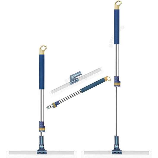 LX INDIA Cleaning wiper BHUMLO Heavy Duty 50 Inch Magic Broom Silicon Floor Wiper (Blue)