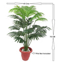 LXINDIA Plants BK MART Areca Palm Artificial Plant without Pot