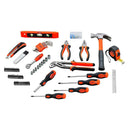 LXINDIA Drill Kit BLACK DECKER HD555KA50 550W Impact Drill Kit (50 Pieces) with Hand Tool Kit