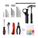 LXINDIA Drill Kit BLACK DECKER HD555KMPR B1 550Watt Hammer Drill and Hand Tools Kit