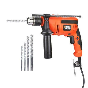 LXINDIA Corded and Cordless Drills BLACK DECKER KR554RE 550W 13mm Corded Drill Machine