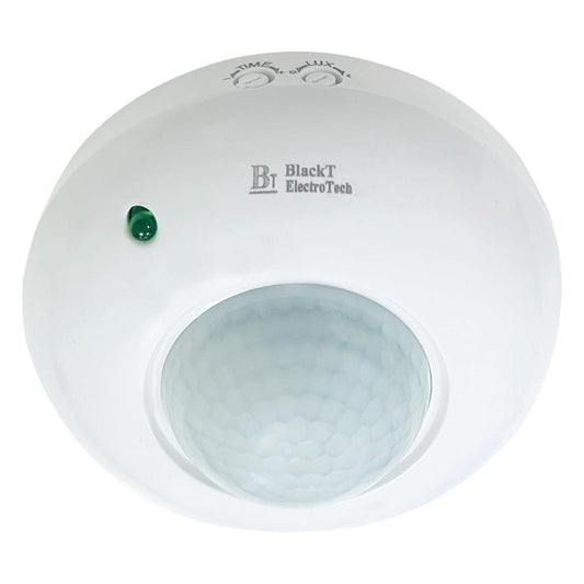 LX INDIA Motion Sensor Lights Blackt Electrotech BT31C : PIR Motion Sensor Ceiling Mounted White Round Shape (2-Year Warranty) (Regular)