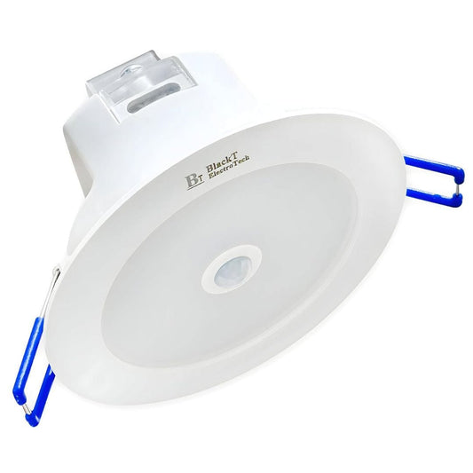LX INDIA Motion Sensor Lights Blackt Electrotech Plastic BT33 PIR Motion Sensor Concealed LED Light Connect Upto 500W Load Extra with Lux & Time Adj (Natural White) (11)