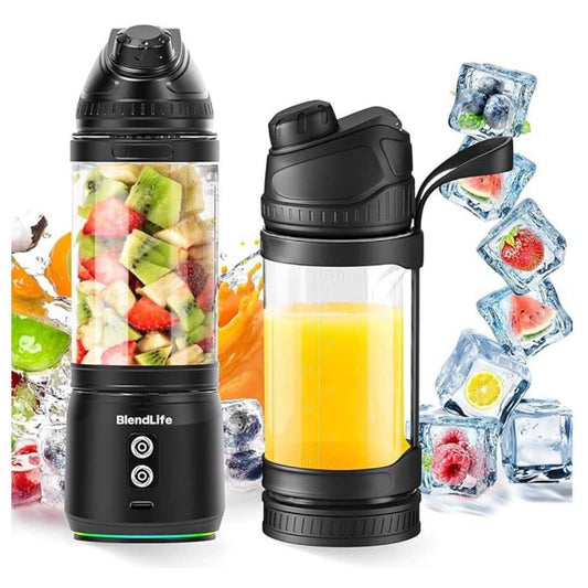 LX INDIA Juice Blender BlendLife Elite Portable 700ml Jar  Juicer Mixer Blender (Black)