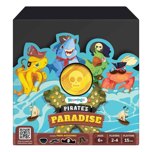 LX INDIA BOARD GAME Bloomingo Board Game - Pirate's Paradise: Exciting Pirate Treasure Hunt Adventure Game