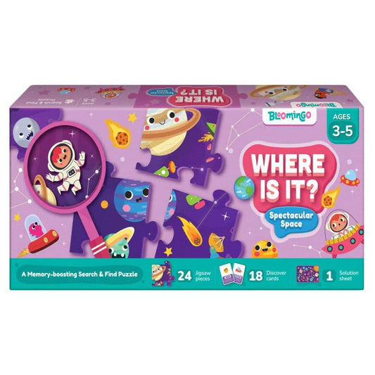 LX INDIA puzzle Bloomingo Spectacular Space Puzzles for Kids Age 5-7