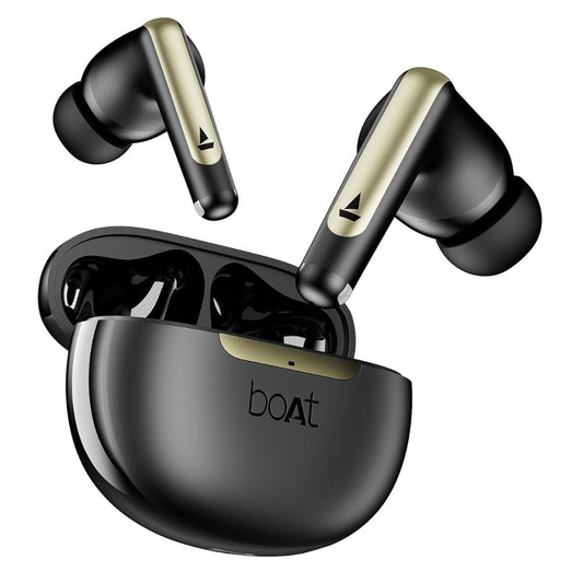 LX INDIA EarBuds Black boAt Airdopes 141 Elite Earphones with mic