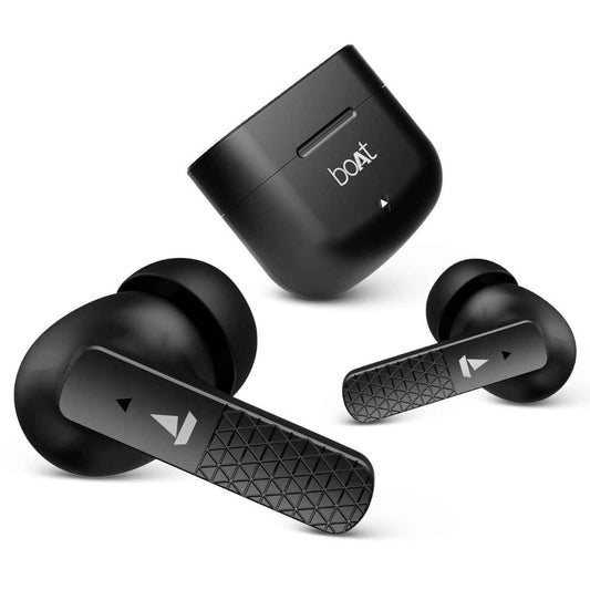 LX INDIA Earbuds boAt Airdopes Primo in Ear HeadphoneTWS Earbuds with 45 Hours Playback, Fast Charge, Beast Mode , IPX Bluetooth Earbuds(Active Black)